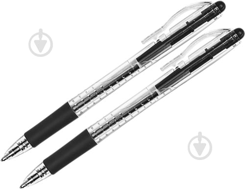 Набор ручек шариковых Flair Gripwell 2 шт. черные - фото 1 Набор ручек шариковых Flair Gripwell 2 шт. черные - фото 1