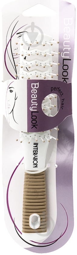 Щетка для волос Beauty Line 418713 белый - фото 2 Щетка для волос Beauty Line 418713 белый - фото 2