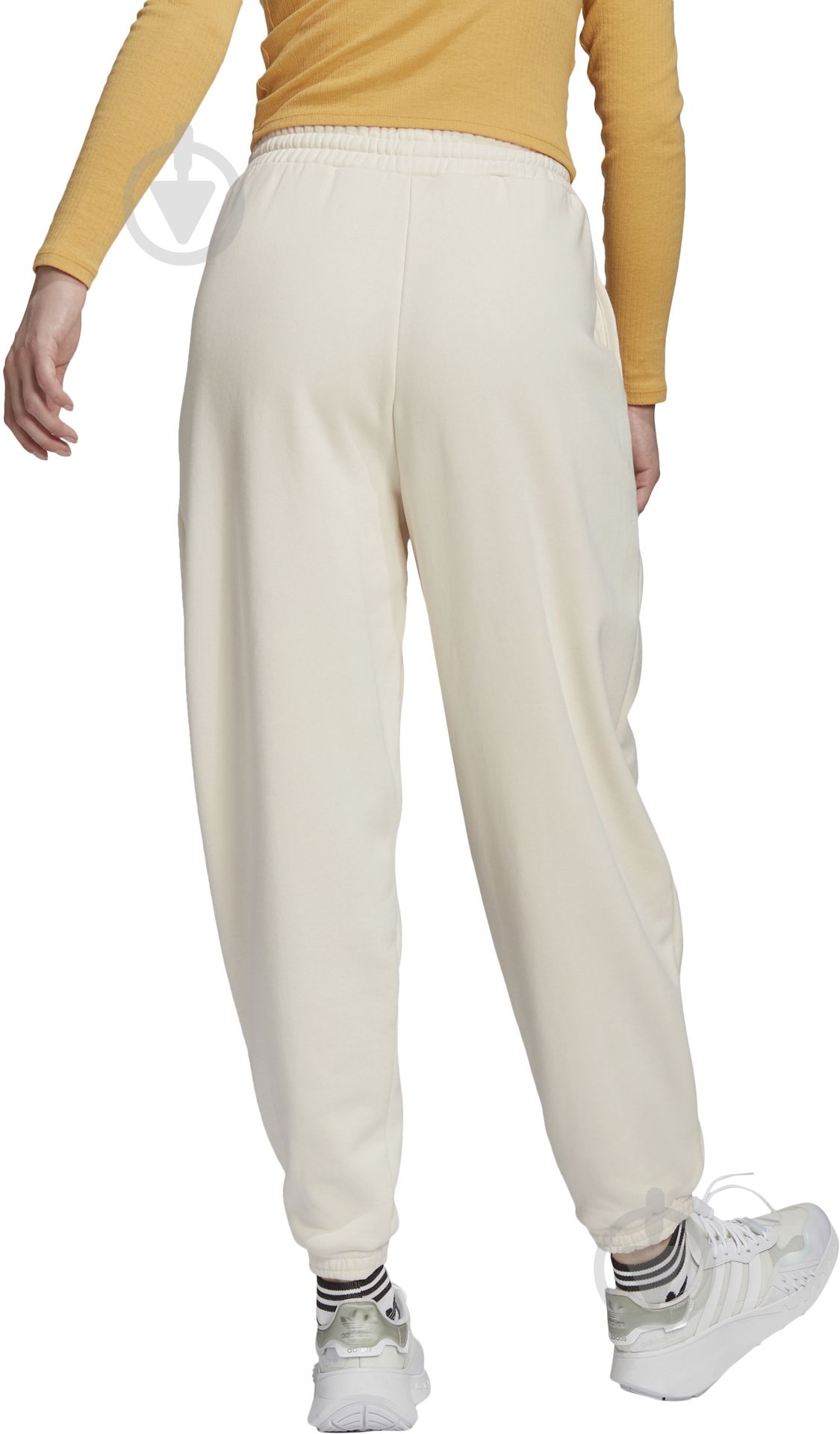 Брюки Adidas RELAXED JOGGER GN2847 р. 38 белый - фото 4