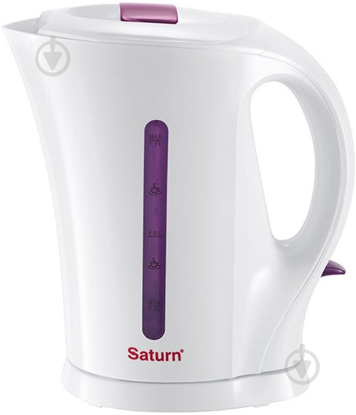 Электрочайник Saturn ST-EK0002 NewWhitViol - фото 1 Электрочайник Saturn ST-EK0002 NewWhitViol - фото 1