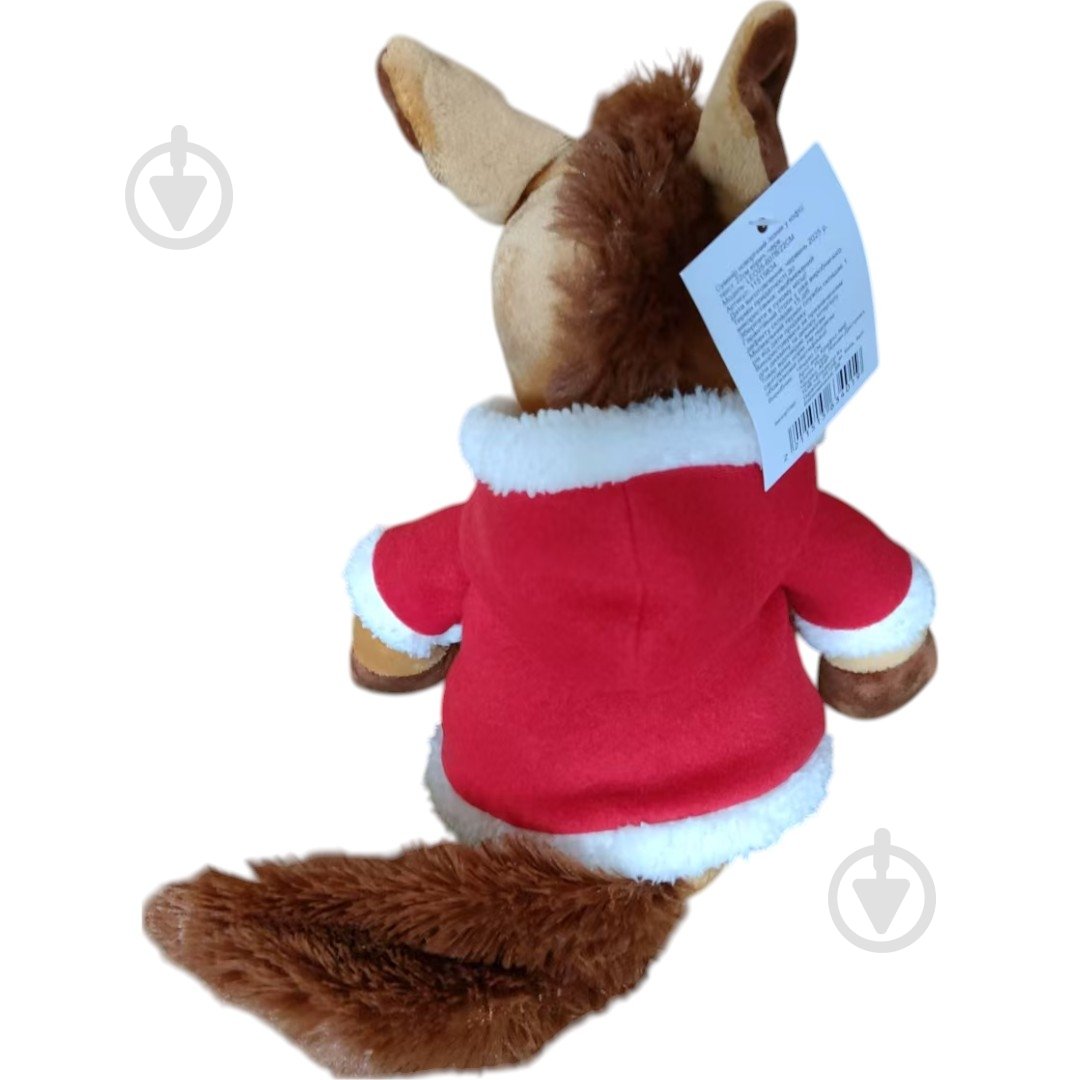 Сувенир новогодний лошадка с шарфиком (LEO25-607B/22CM) 22 см - фото 3
