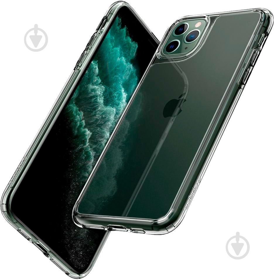 Чохол Spigen Quartz Hybrid Crystal Clear для Apple iPhone 11 Pro Max - фото 4