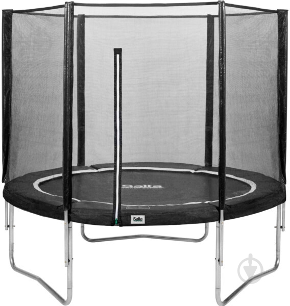 Батут Salta combo круглый 251 см black - фото 1