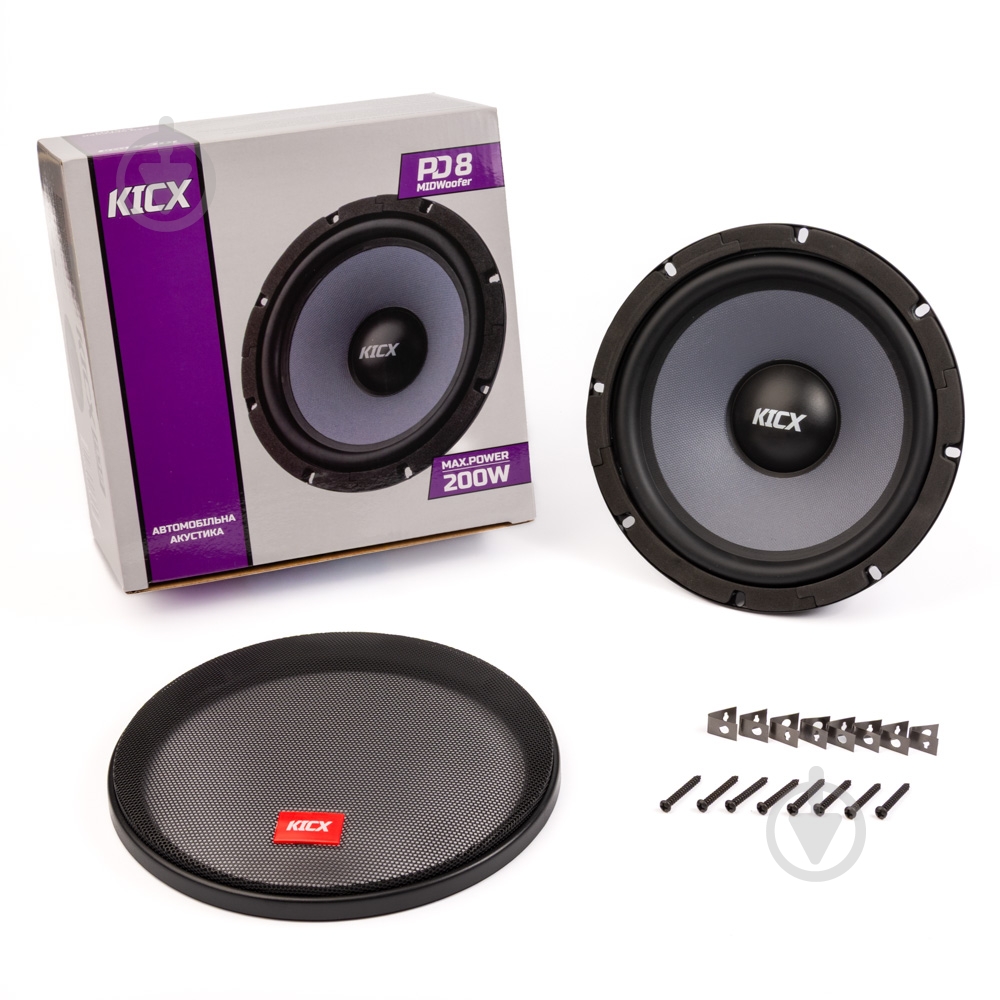 Автоакустика Kicx PD8 MIDWoofer - фото 7