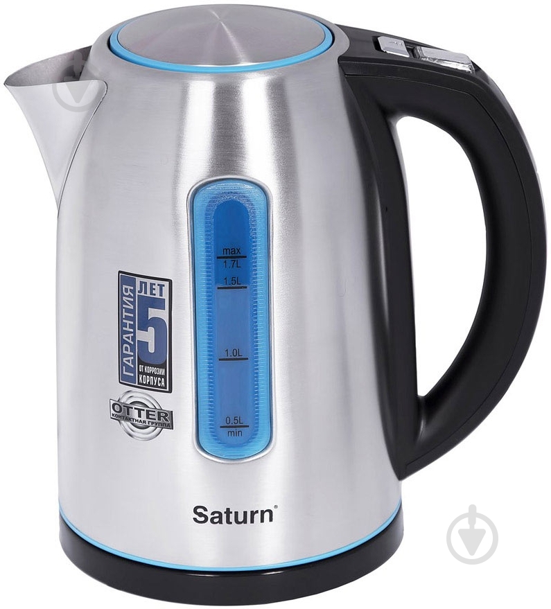 Электрочайник Saturn ST-EK0015 blue - фото 1