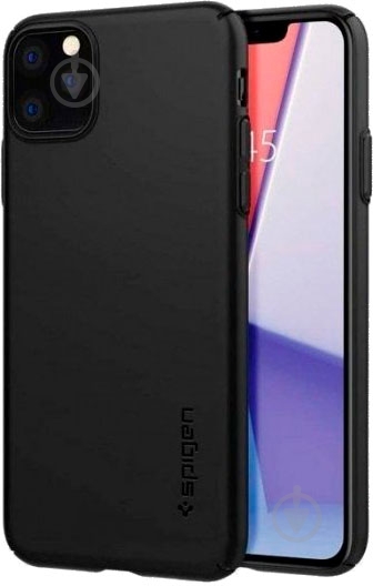 Чехол Spigen Thin Fit Air Black для Apple iPhone 11 Pro Max - фото 2