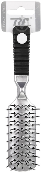 Щетка для волос Beauty Line 413982 черныйсеребристый - фото 3 Щетка для волос Beauty Line 413982 черныйсеребристый - фото 3