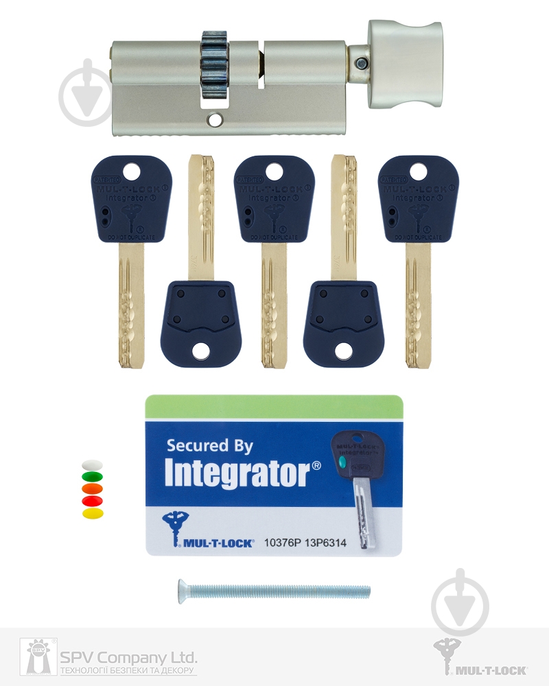 Цилиндр Mul-T-Lock INTEGRATOR 55x55 ключ-вороток 110 мм никель сатин - фото 6 Цилиндр Mul-T-Lock INTEGRATOR 55x55 ключ-вороток 110 мм никель сатин - фото 6