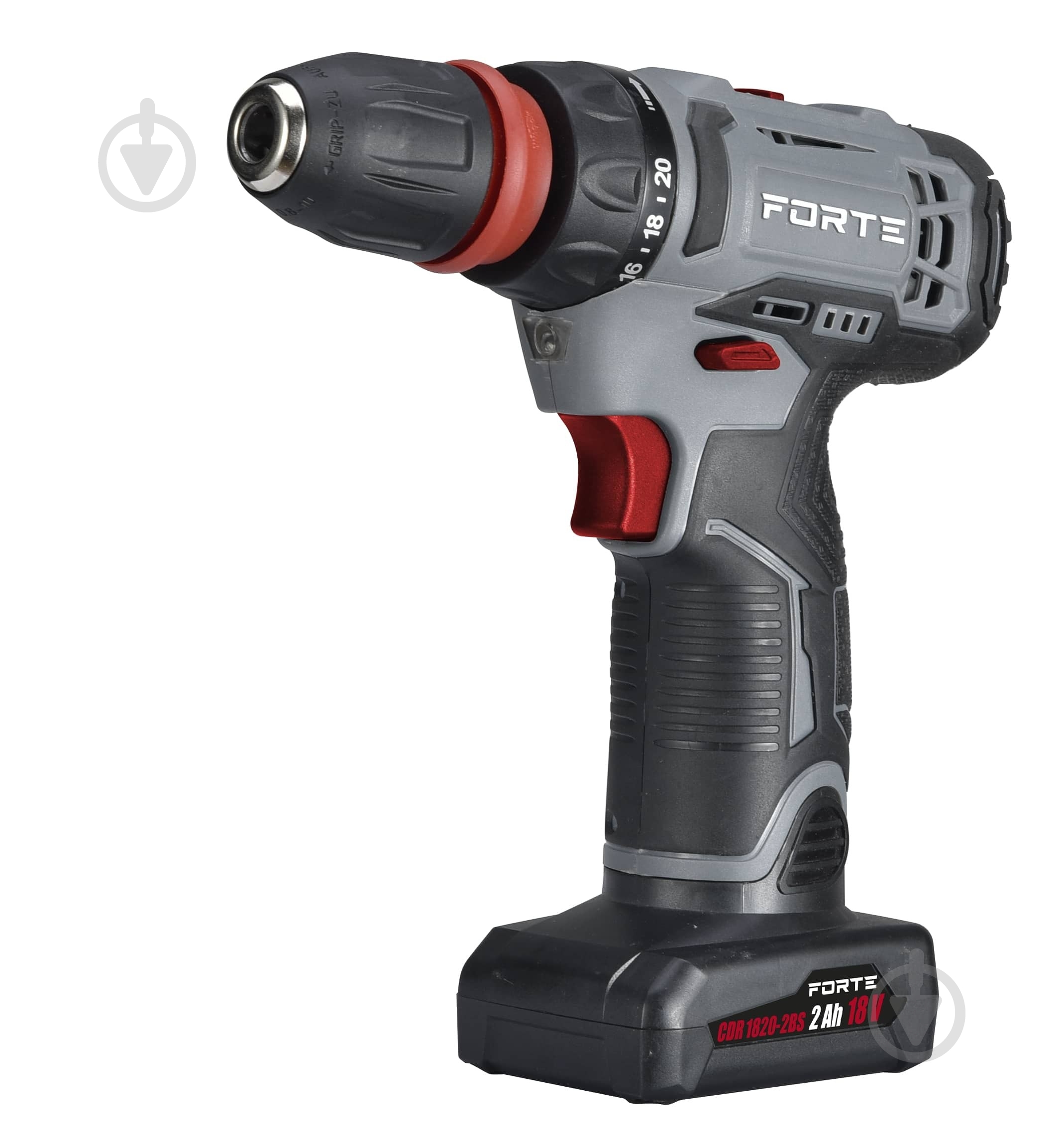 Шуруповерт аккумуляторный Forte CDR 1820-2B2 - фото 1
