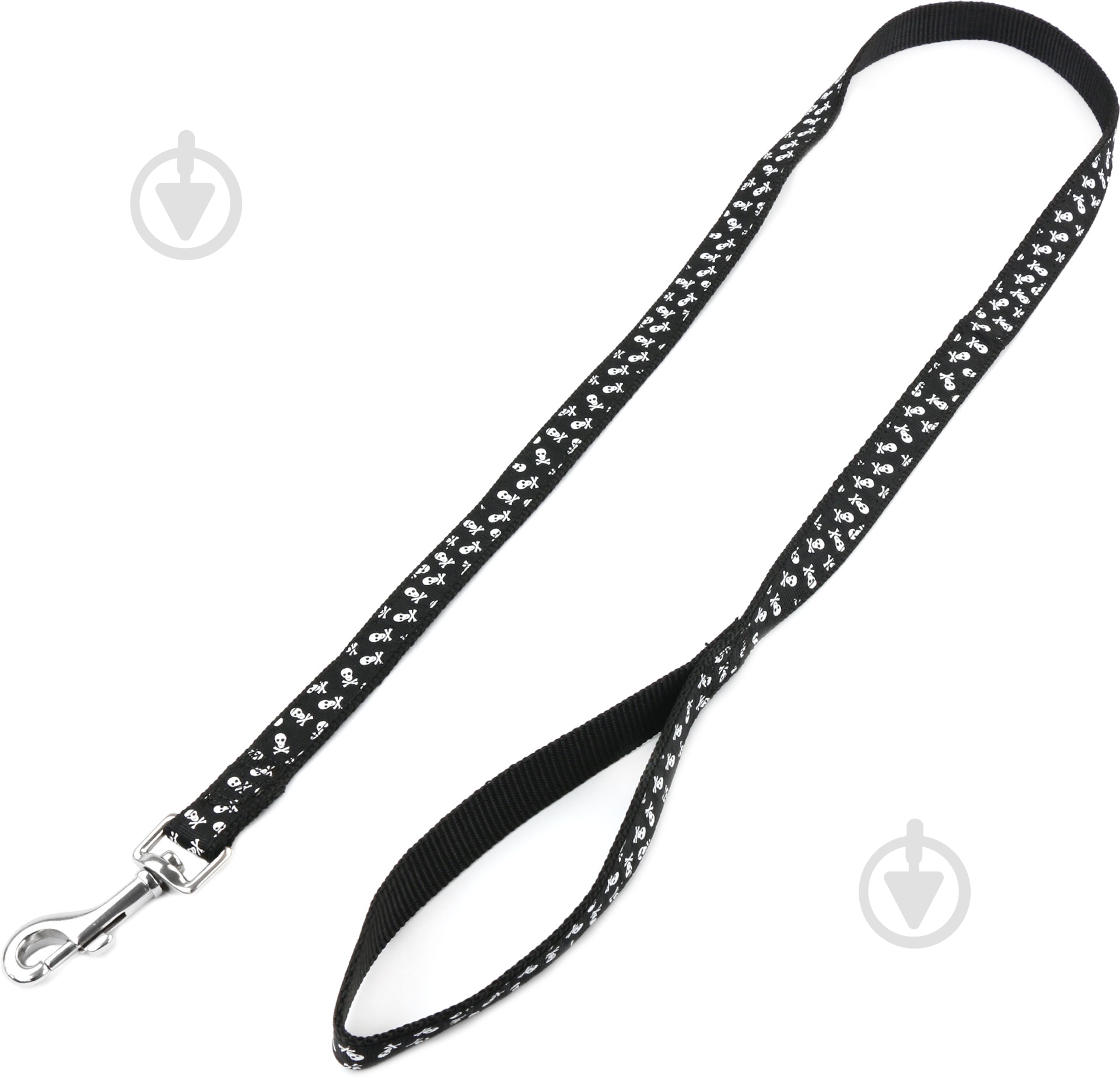 Поводок Camon с черепами 20х1200 мм - фото 1