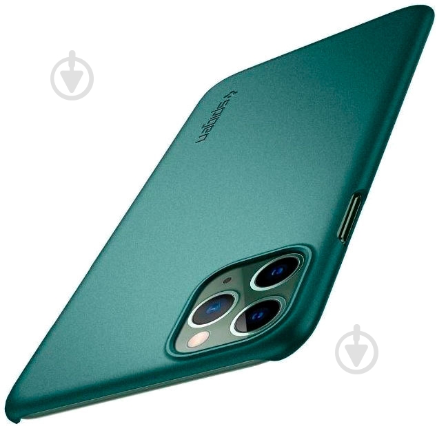 Чехол Spigen Thin Fit Midnight Green для Apple iPhone 11 Pro Max - фото 4