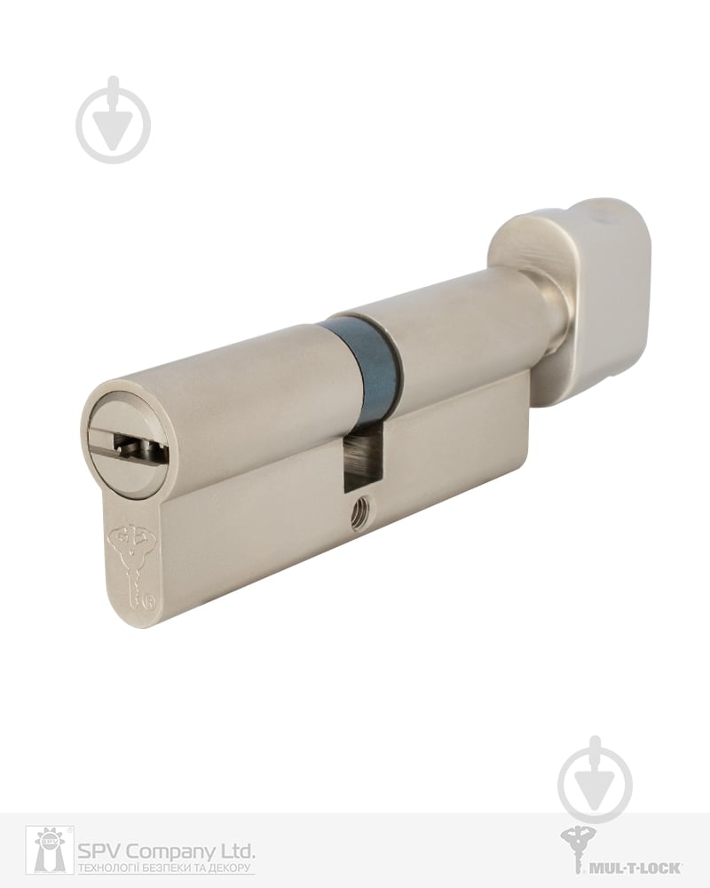 Цилиндр Mul-T-Lock INTEGRATOR 31x31 ключ-вороток 62 мм никель сатин - фото 2 Цилиндр Mul-T-Lock INTEGRATOR 31x31 ключ-вороток 62 мм никель сатин - фото 2