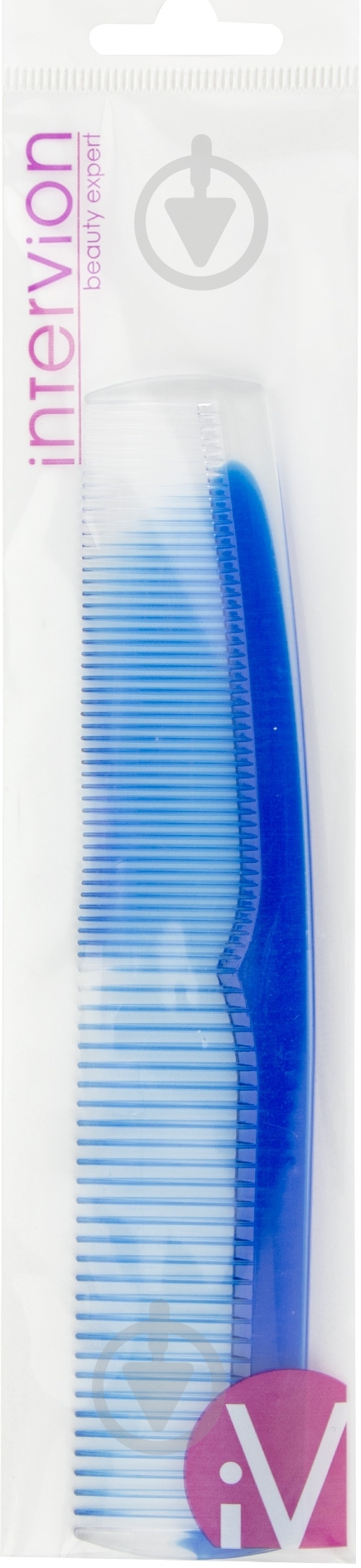 Гребешок Inter-Vion 499842 синий - фото 2 Гребешок Inter-Vion 499842 синий - фото 2