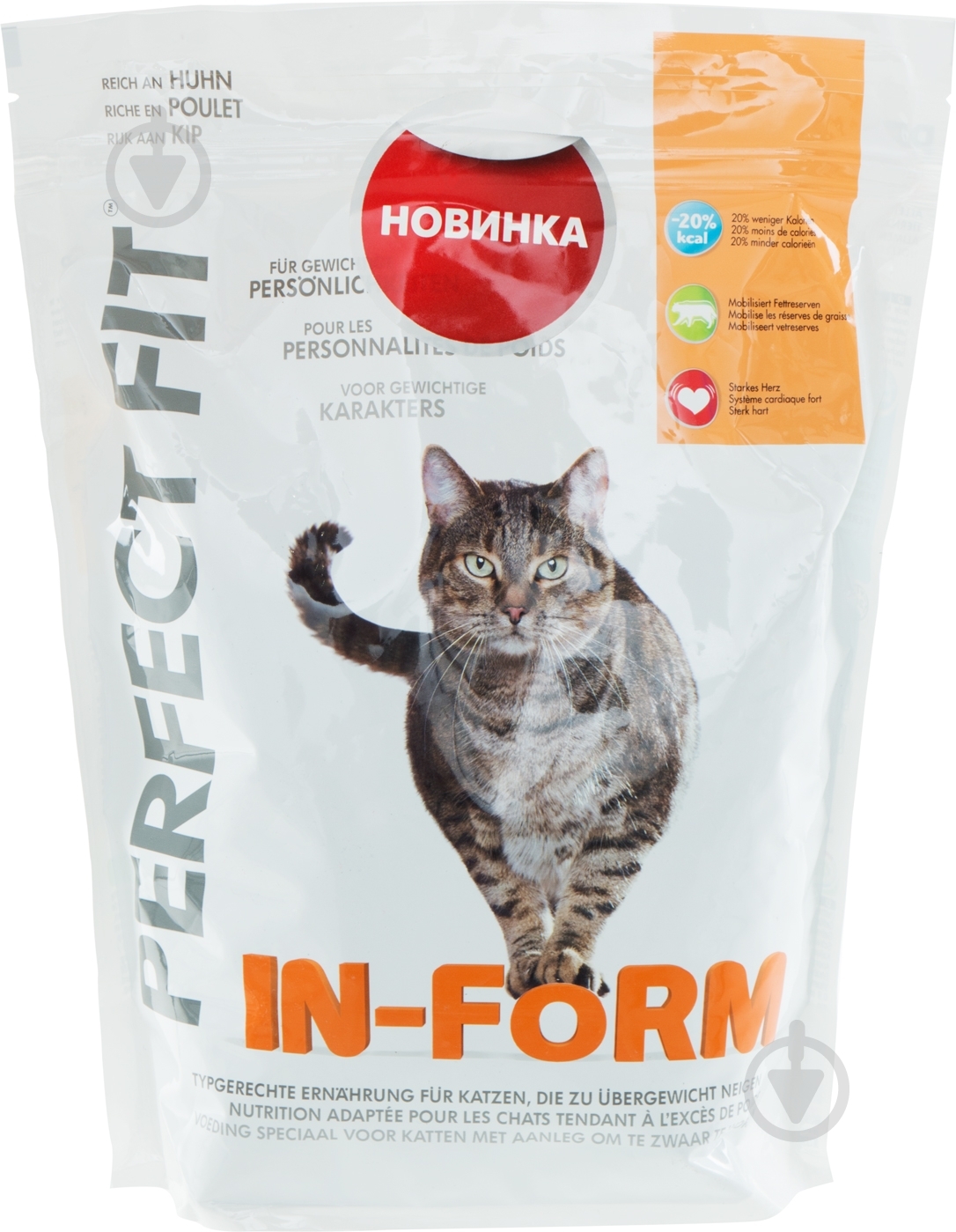 Корм Perfect Fit In-Form 7961 с курицей 750 г - фото 1 Корм Perfect Fit In-Form 7961 с курицей 750 г - фото 1
