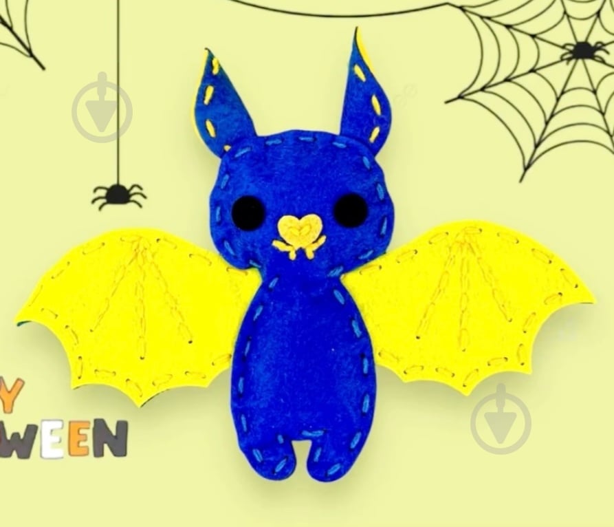 Набор для рукоделия АпліКраплі сшей сам игрушку Летучья мышь - фото 2 Набор для рукоделия АпліКраплі сшей сам игрушку Летучья мышь - фото 2