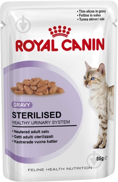 Корм для стерилизованных кошек от 7 до 12 лет Royal Canin Sterilised 4+2 11028 злаки 85 г - фото 1