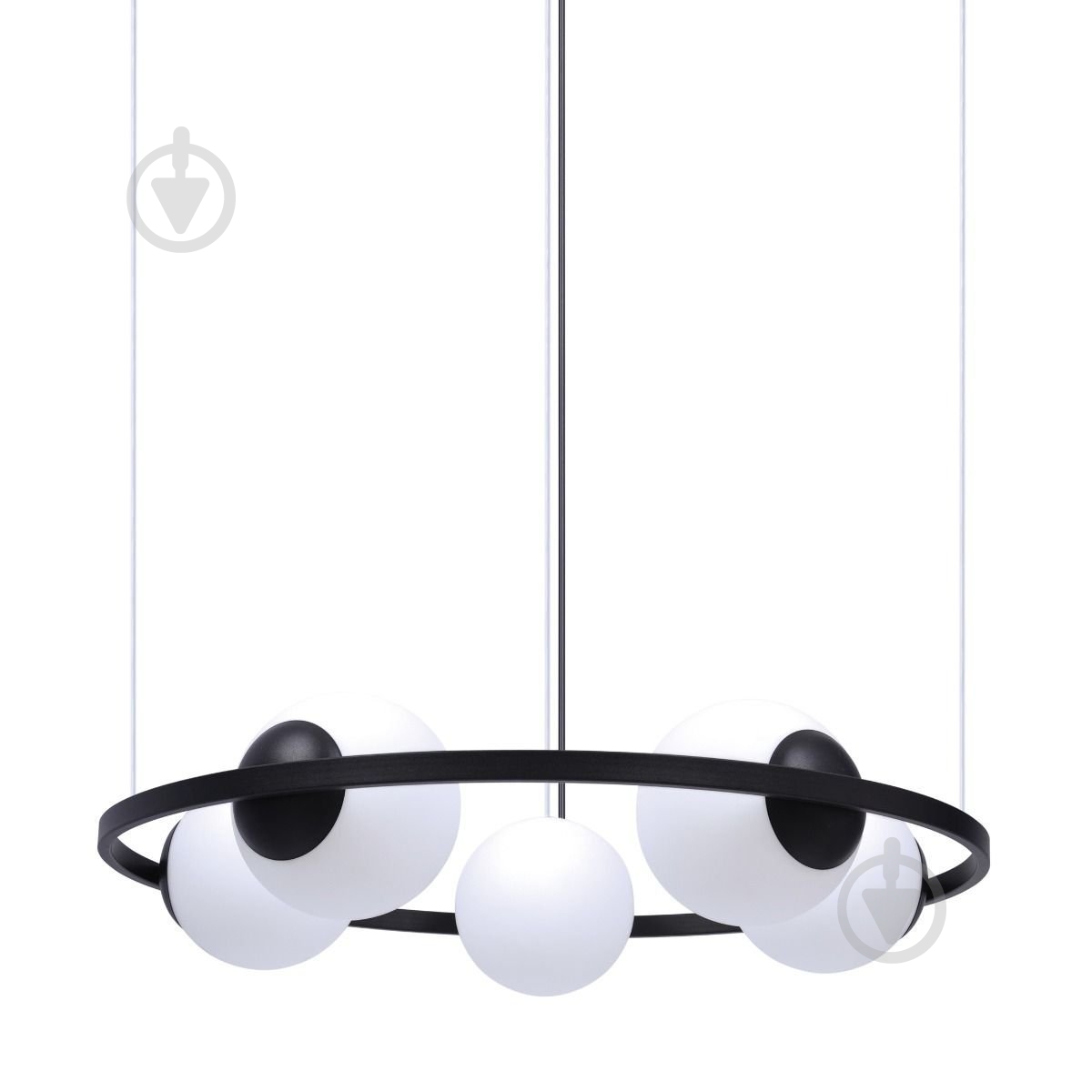 Подвес Zuma Line ORBIT 5x40 Вт /Е27/E14 черный 5011 - фото 2
