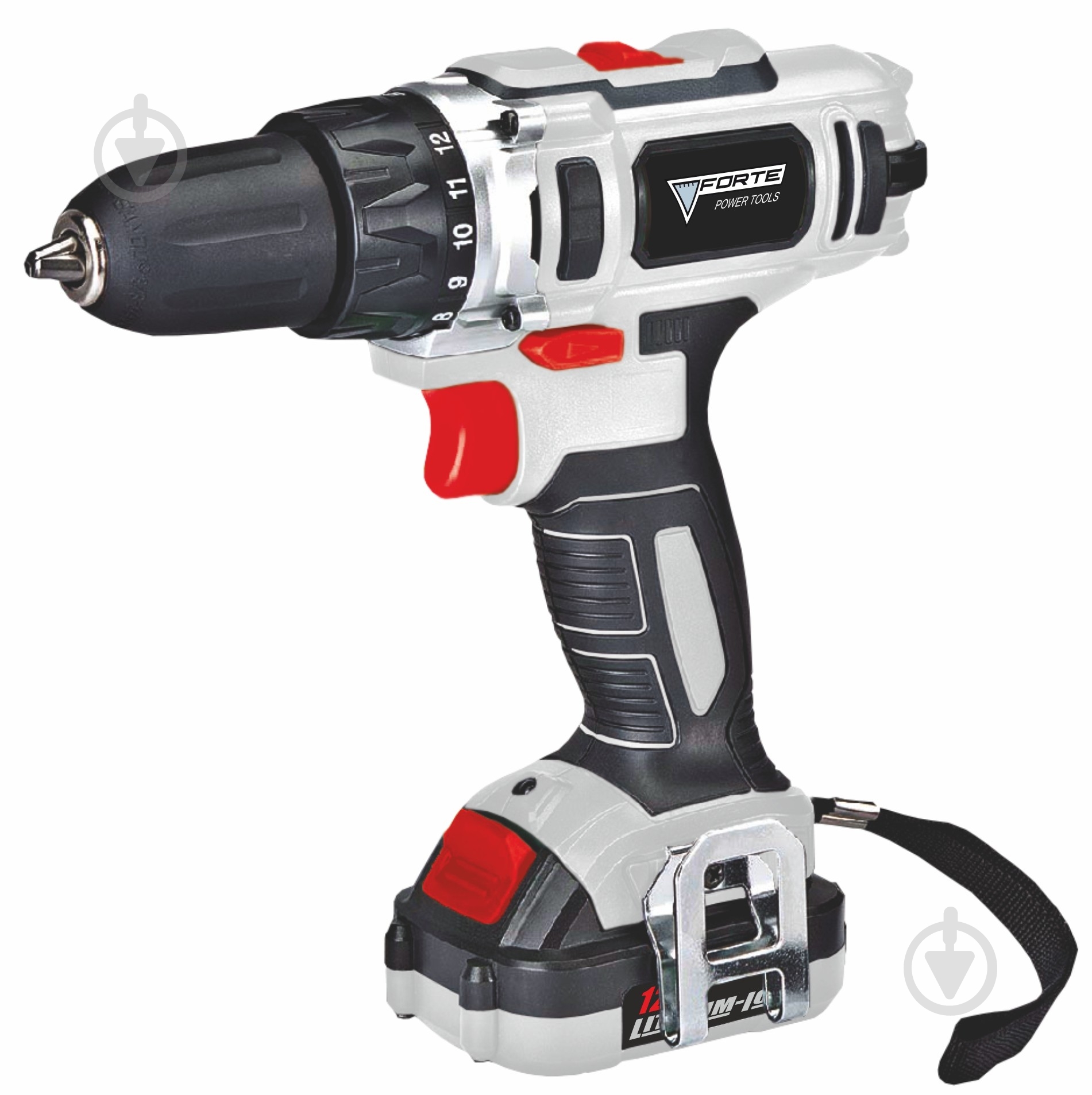 Шуруповерт аккумуляторный Forte CDL 1217-2 - фото 1