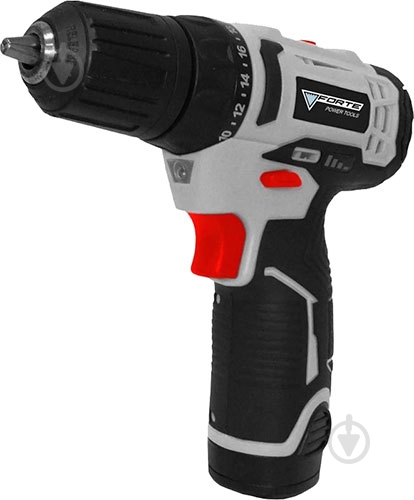 Шуруповерт аккумуляторный Forte CDL 1215-2 - фото 1