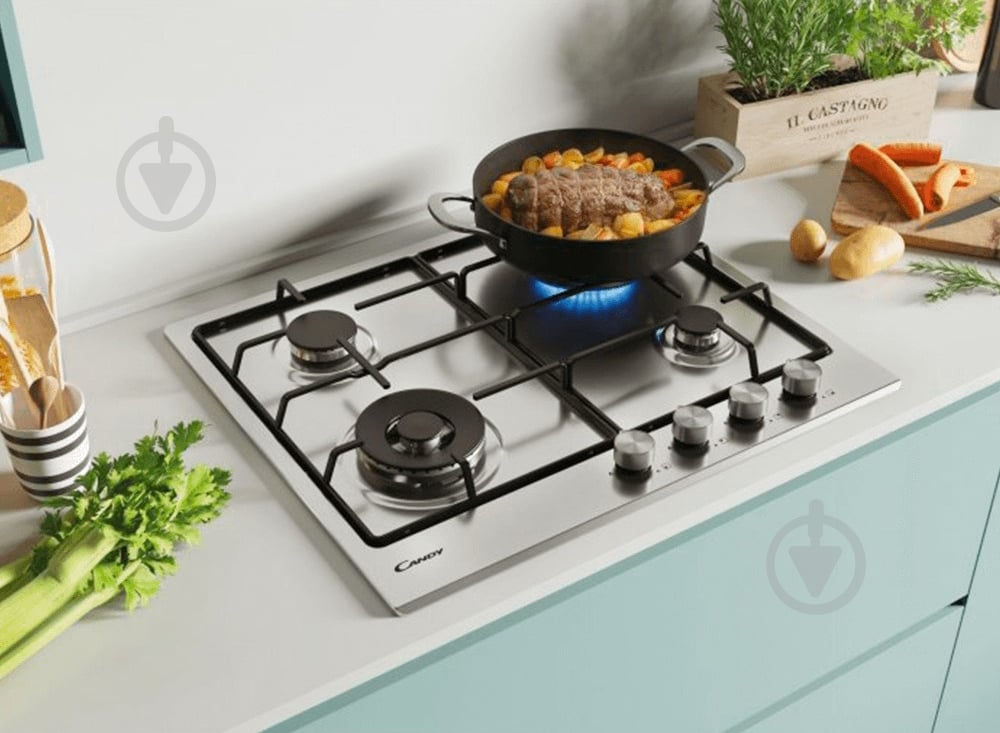 Варочная поверхность газовая Candy CHW6BF4WPX - фото 2 Варочная поверхность газовая Candy CHW6BF4WPX - фото 2