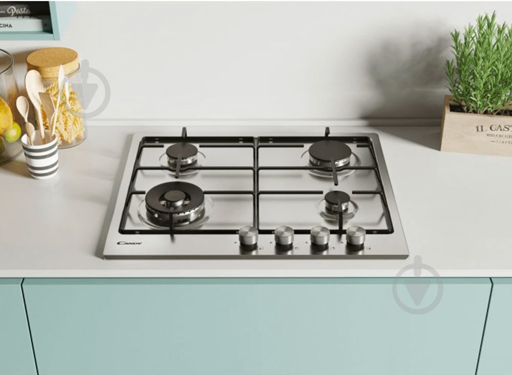 Варочная поверхность газовая Candy CHW6BF4WPX - фото 4 Варочная поверхность газовая Candy CHW6BF4WPX - фото 4