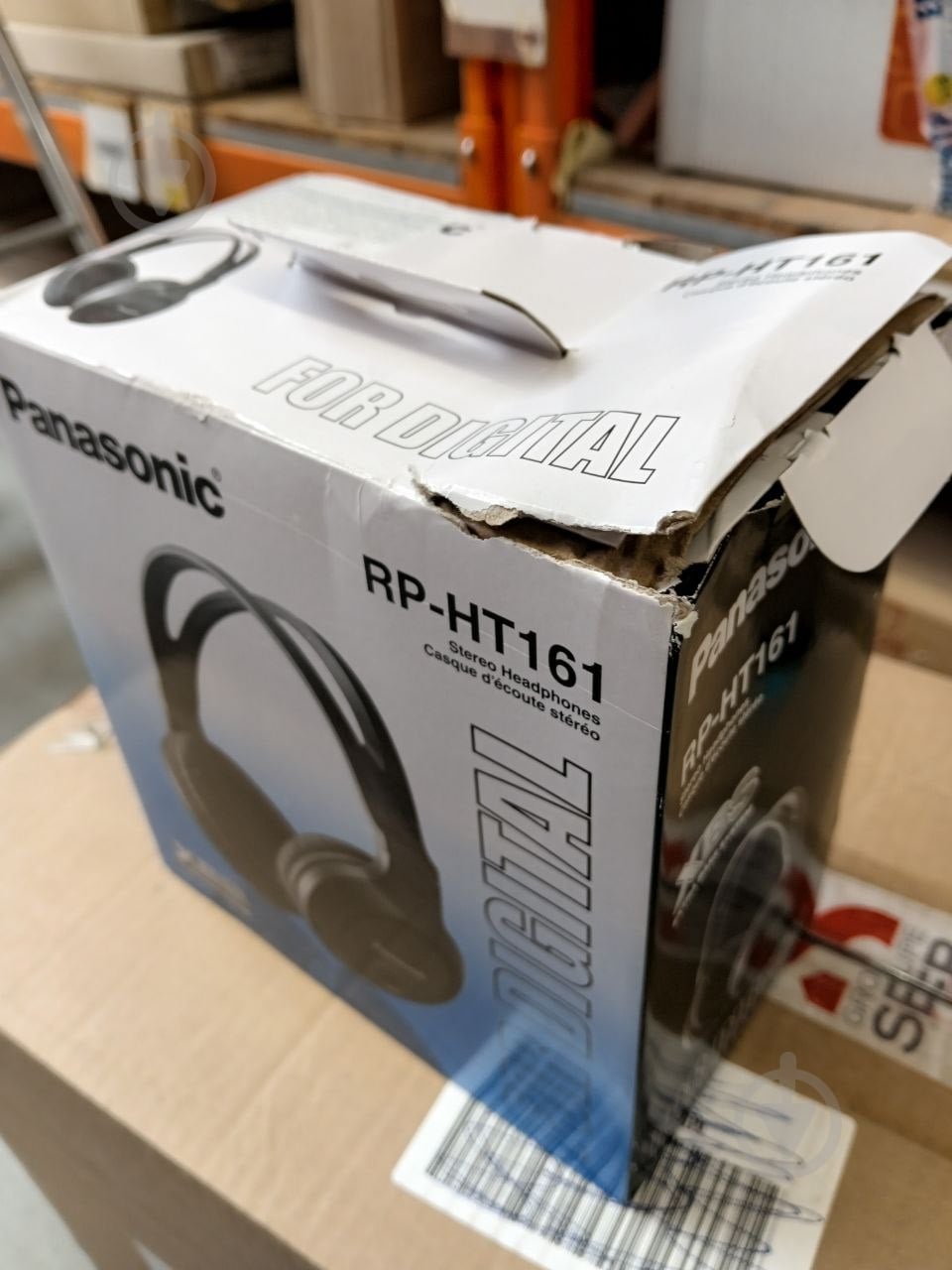 УЦІНКА! Навушники Panasonic RP-HT161E-K black (УЦ №3551) - фото 5 УЦІНКА! Навушники Panasonic RP-HT161E-K black (УЦ №3551) - фото 5
