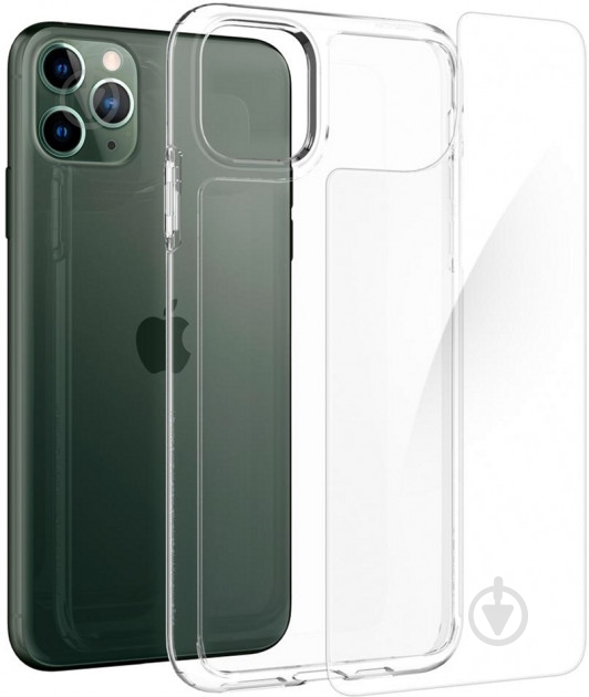 Чехол Spigen Quartz Hybrid Crystal Clear для Apple iPhone 11 Pro - фото 5