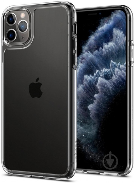Чехол Spigen Quartz Hybrid Crystal Clear для Apple iPhone 11 Pro - фото 3