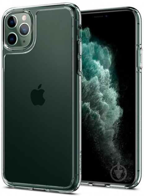 Чехол Spigen Quartz Hybrid Crystal Clear для Apple iPhone 11 Pro - фото 2