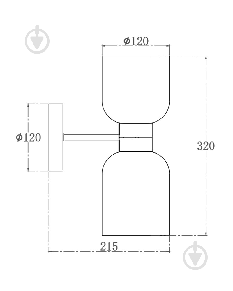 Бра Edlin Aurora 12 Вт E27 латунь PL321155W-2 - фото 6