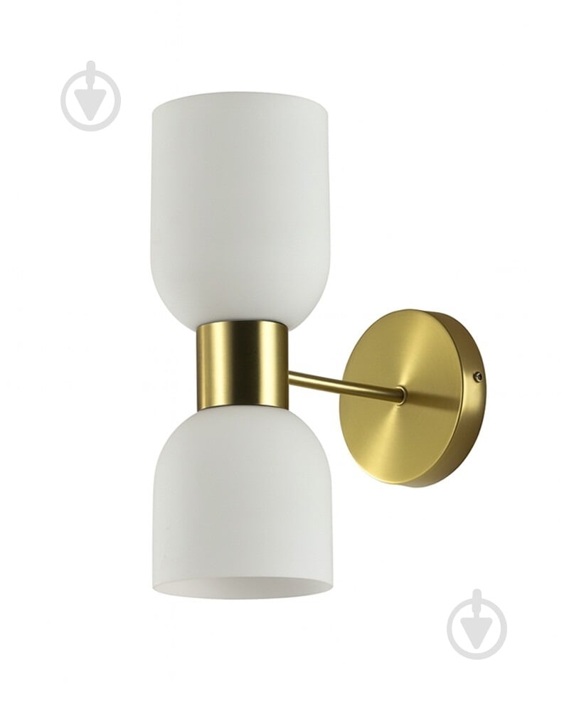 Бра Edlin Aurora 12 Вт E27 латунь PL321155W-2 - фото 1