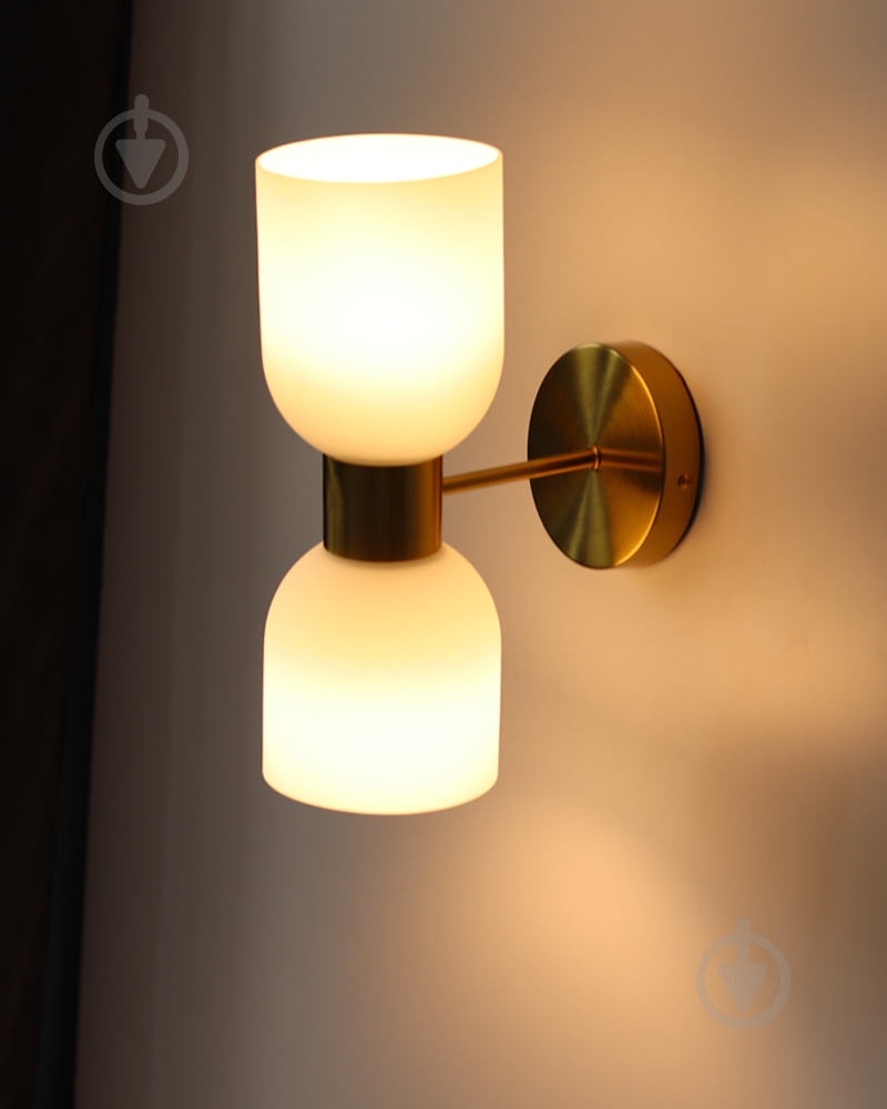 Бра Edlin Aurora 12 Вт E27 латунь PL321155W-2 - фото 5