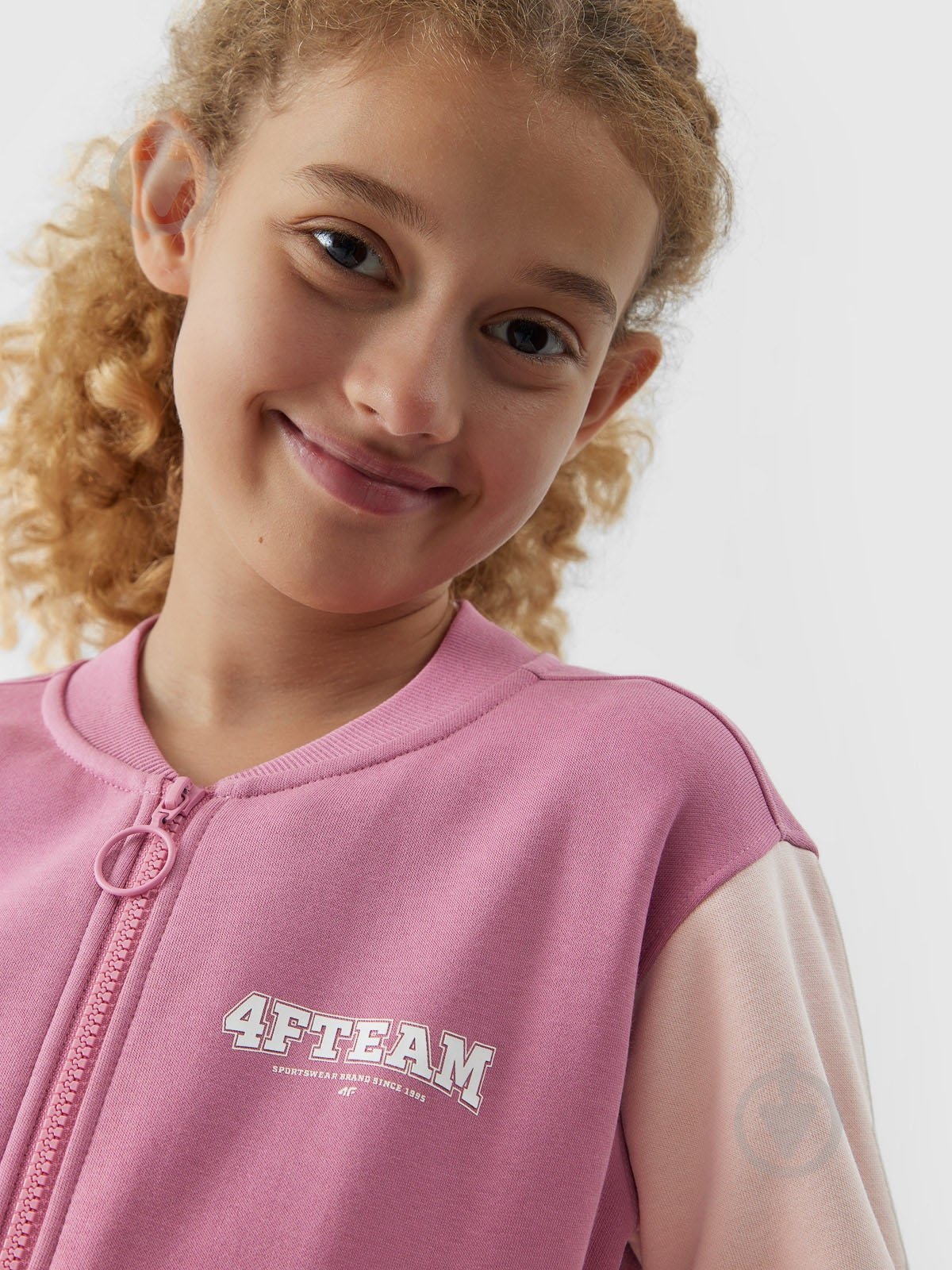 Джемпер 4F SWEATSHIRT F641 4FJAW23TSWSF641-54S рожевий - фото 7
