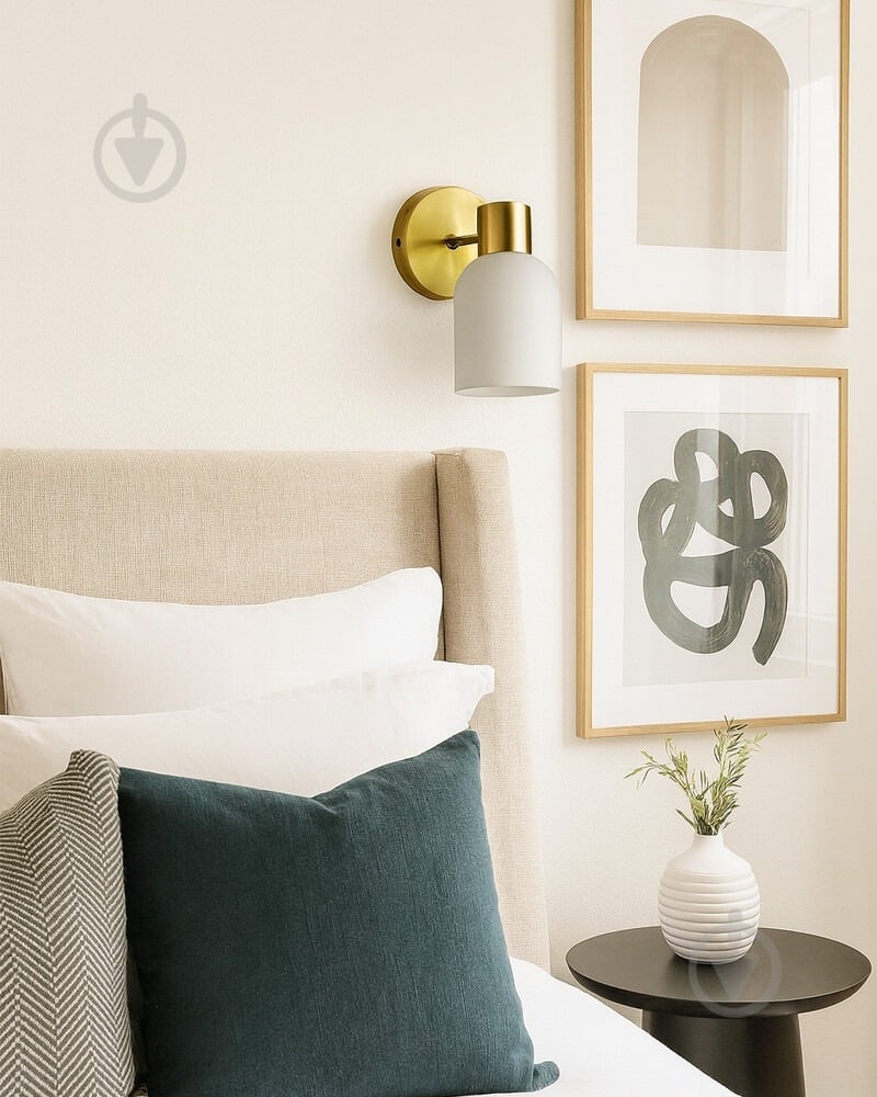 Бра Edlin Aurora 12 Вт E27 латунь PL321155W-1 - фото 2