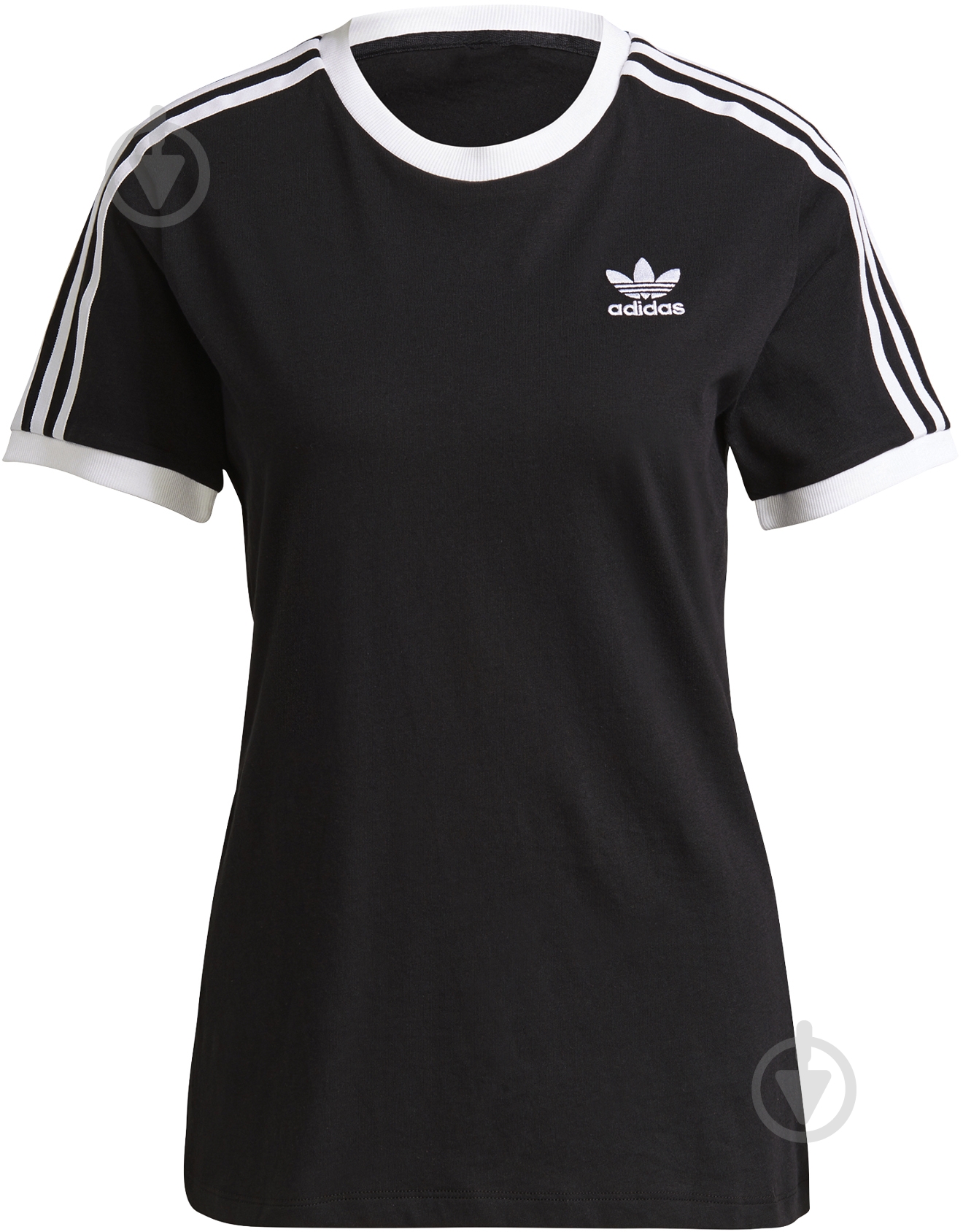 Футболка Adidas 3 STRIPES TEE GN2900 р.M чорний - фото 4 Футболка Adidas 3 STRIPES TEE GN2900 р.M чорний - фото 4