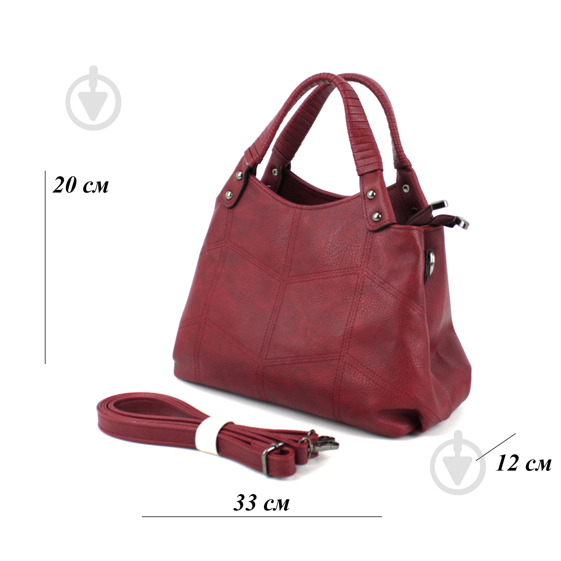 Сумка женская Wallaby 8-557.330 бордовый - фото 2