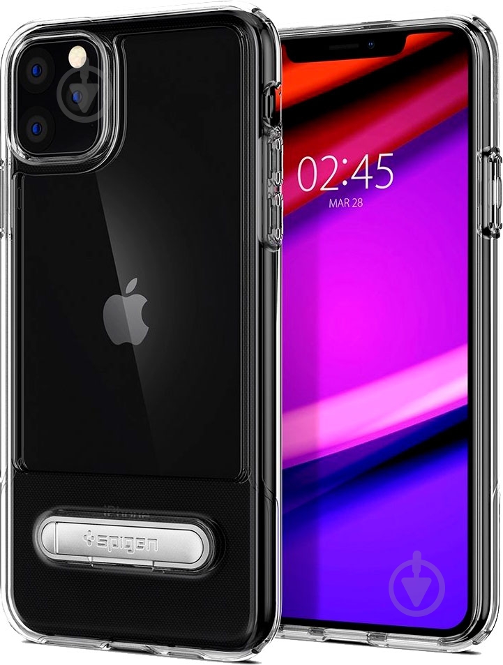Чохол Spigen Slim Armor Essential S Crystal Clear для Apple iPhone 11 Pro - фото 2