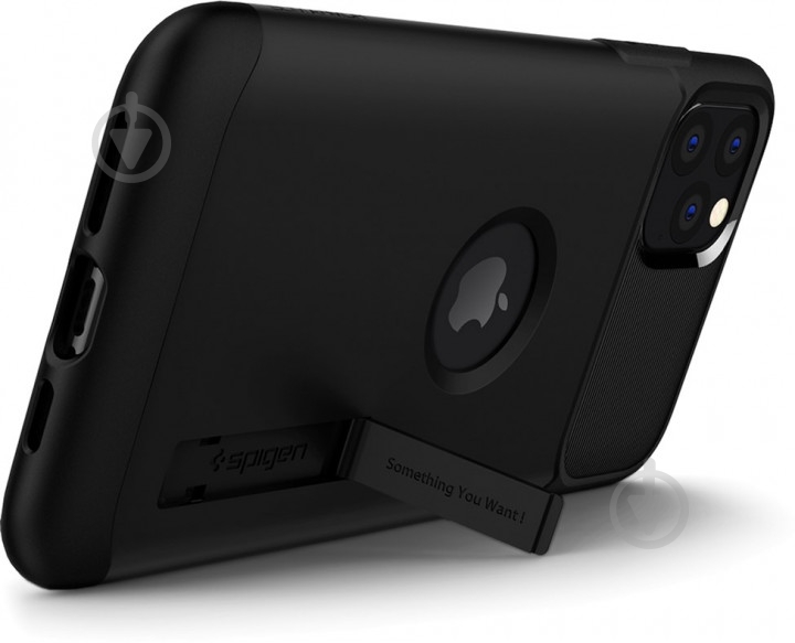 Чехол Spigen Slim Armor Black для Apple iPhone 11 Pro - фото 6 Чехол Spigen Slim Armor Black для Apple iPhone 11 Pro - фото 6