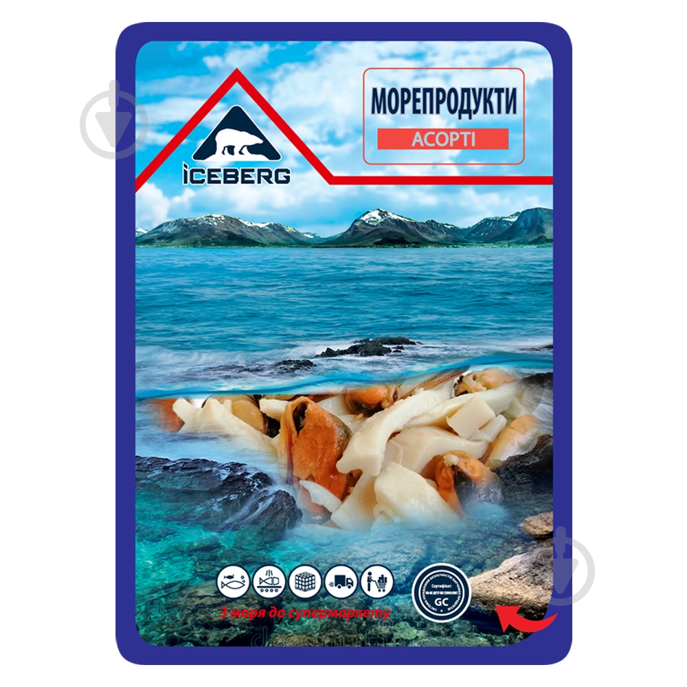 Морской коктейль Iceberg Ассорти 150 г - фото 1