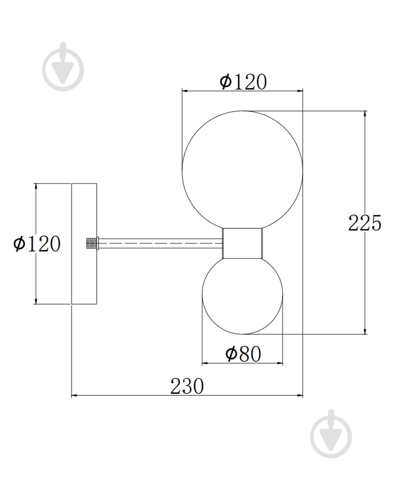 Світильник настінний Sensio Ronza 10 Вт G9 золотий PL321157-2 - фото 6 Світильник настінний Sensio Ronza 10 Вт G9 золотий PL321157-2 - фото 6