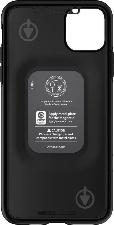 Чехол Spigen Thin Fit Classic Black для Apple iPhone 11 Pro - фото 3