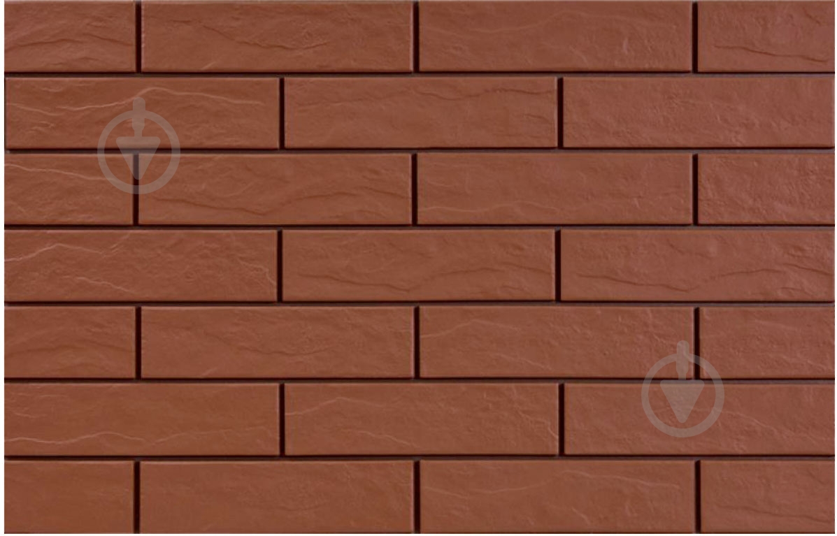 Клинкерная плитка Cerrad Burgund Rustiko 25x6,5 - фото 1