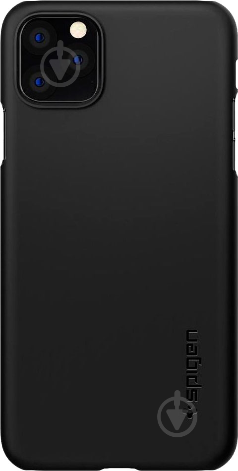 Чехол Spigen Thin Fit Black для Apple iPhone 11 Pro - фото 1