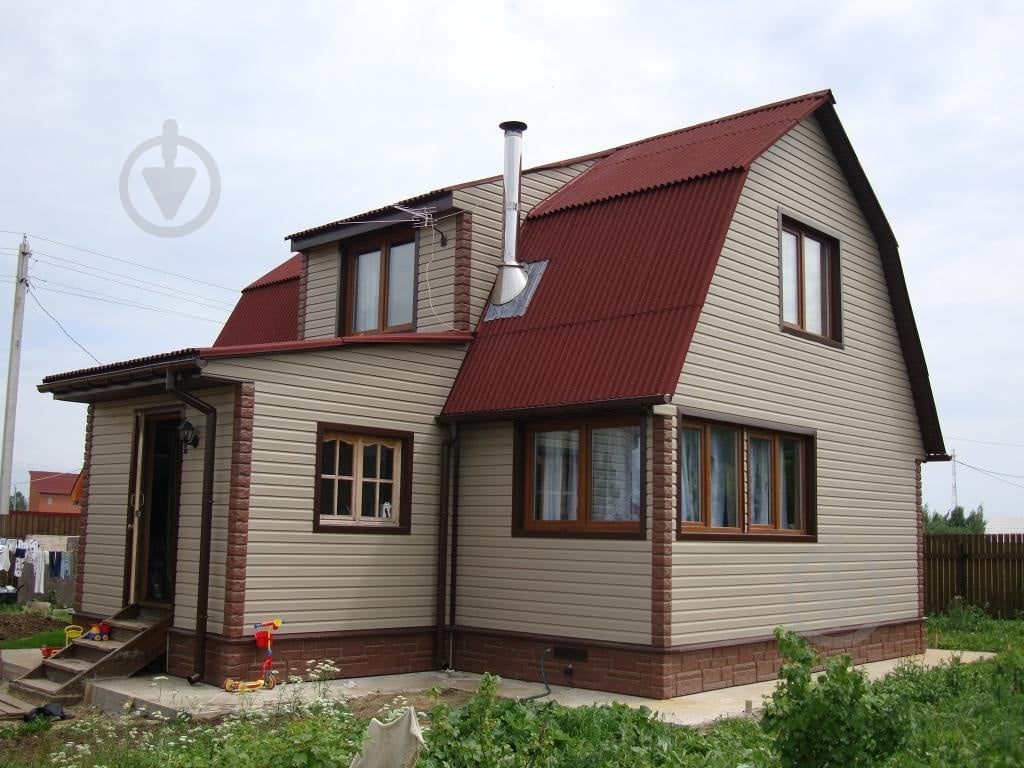 Сайдинг FLEX сандаловый 3,66x0,23 м 0,84 кв.м - фото 3
