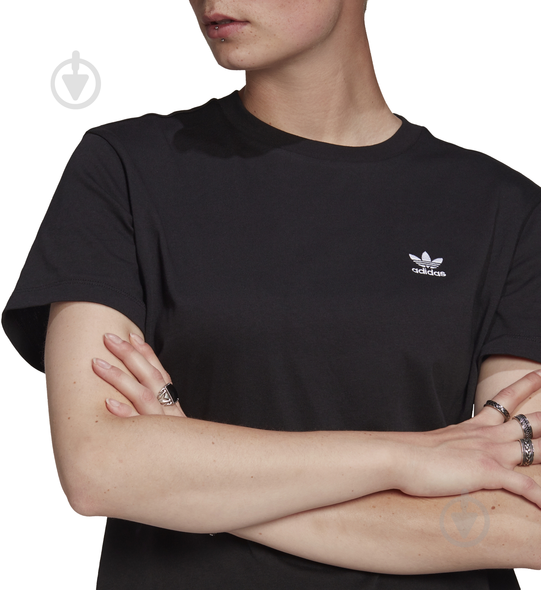 Футболка Adidas LOOSE TEE GN2919 р.M черный - фото 7