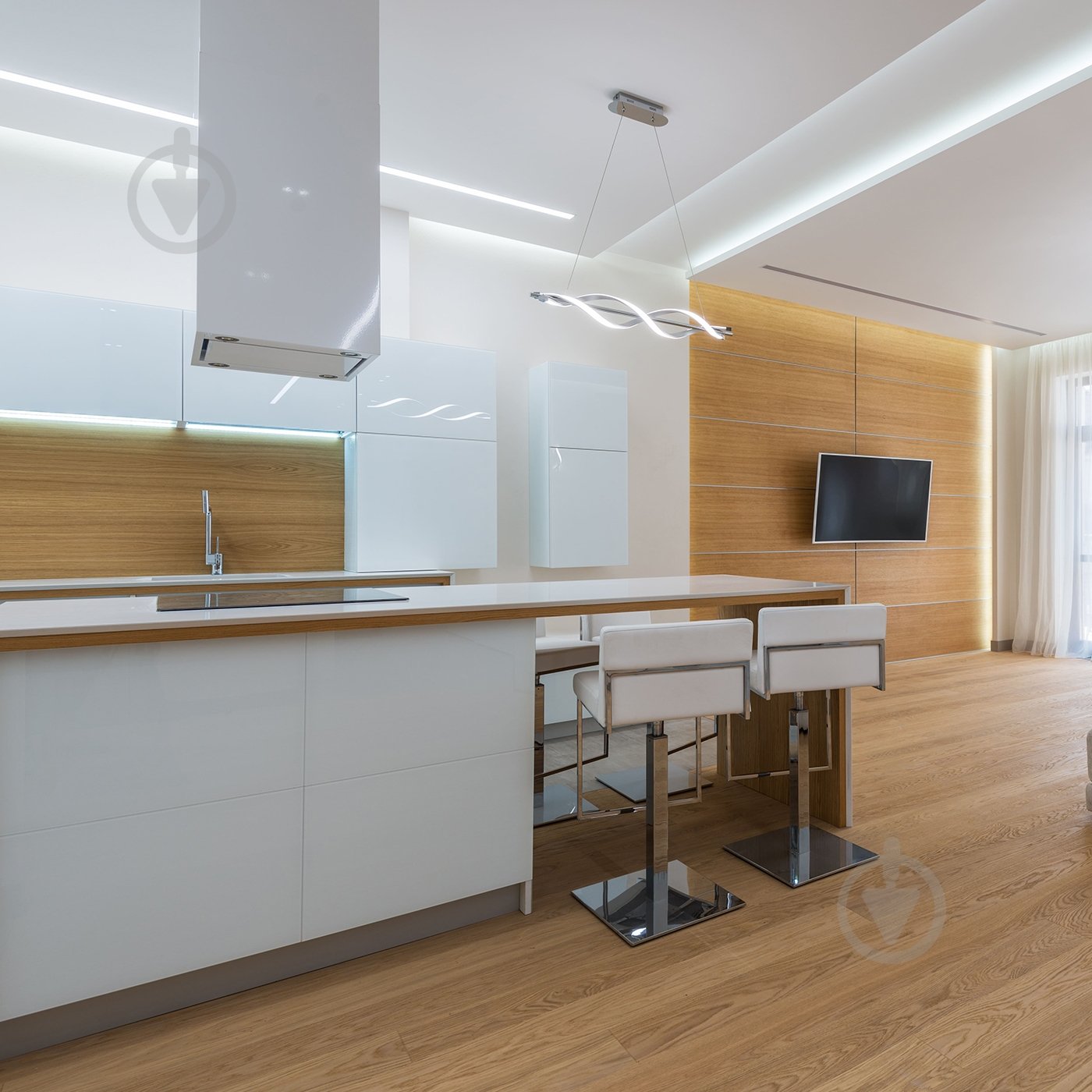 Стрічка світлодіодна Eurolamp 4,5 Вт IP20 5 В нейтральний LED/SET-2M/4000K(USB) - фото 3