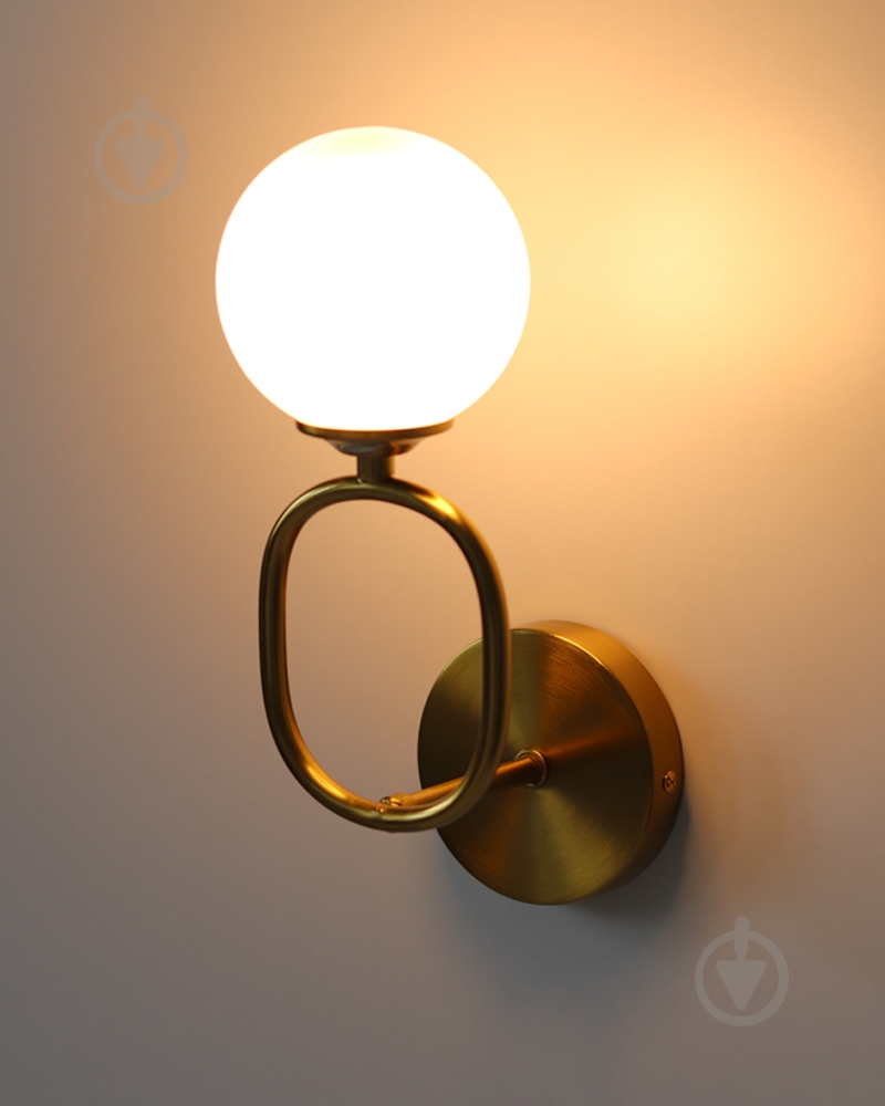 Бра Edlin Sonte 10 Вт G9 латунь PL321159-1 - фото 7