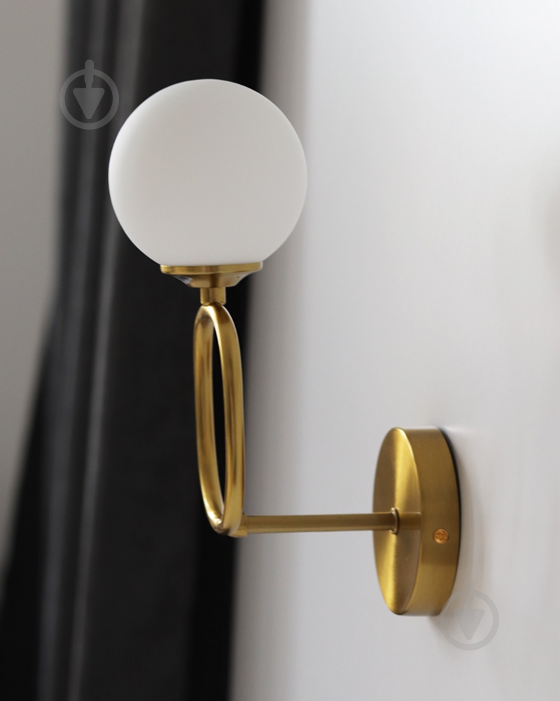 Бра Edlin Sonte 10 Вт G9 латунь PL321159-1 - фото 4