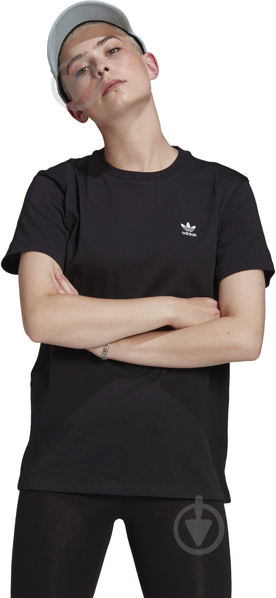Футболка Adidas LOOSE TEE GN2919 р.S черный - фото 2
