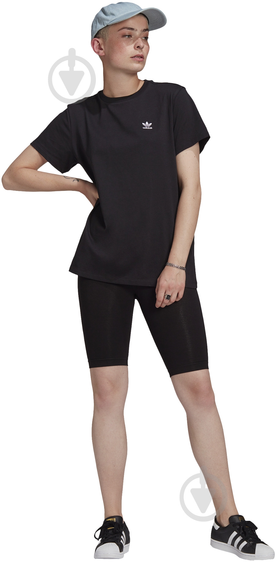 Футболка Adidas LOOSE TEE GN2919 р.S черный - фото 6